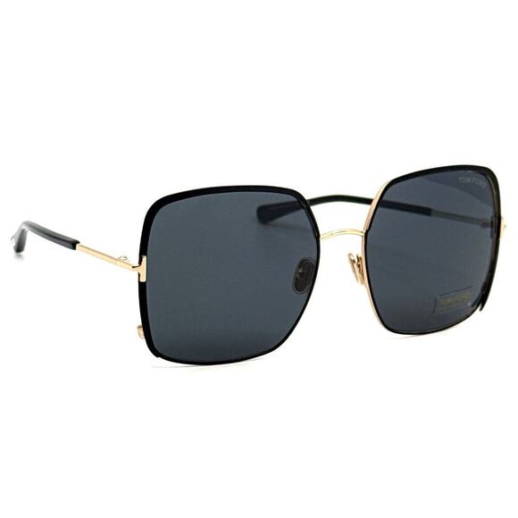 New, TOM FORD Raphaela Sunglasses TF1006 02A Authentic - Picture 1 of 12